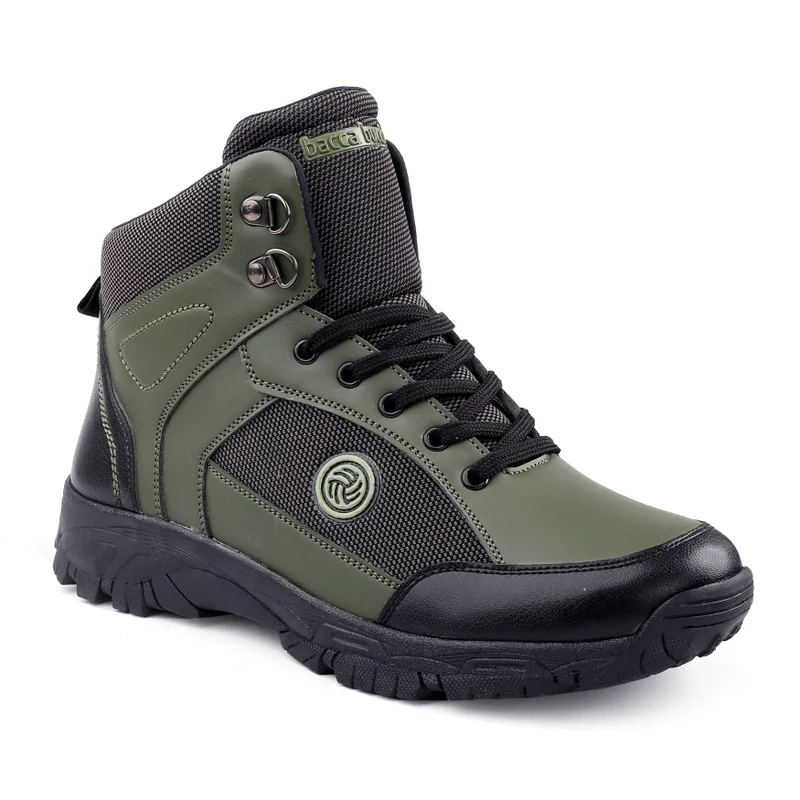 Bacca Bucci Olive Hike 5 Eye Lightweight Mountaineering Boots for Men | Best Price UAE